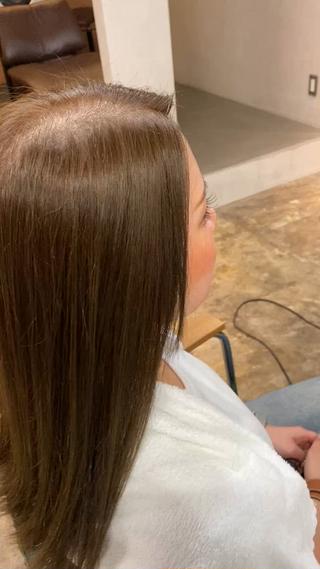 ミディアム カラー 【透明感、艶髪】西村 有司のヘアスタイル
