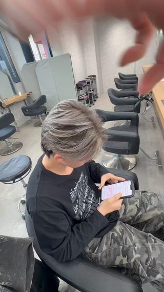 カラー メンズ ⭐️似合わせ短髪⭐️ 直翔のヘアスタイル