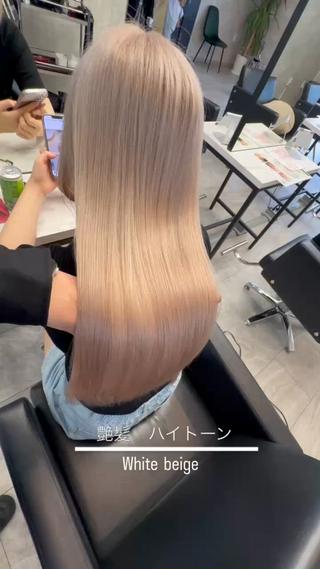 ロング カラー 小鯛 陸のヘアスタイル