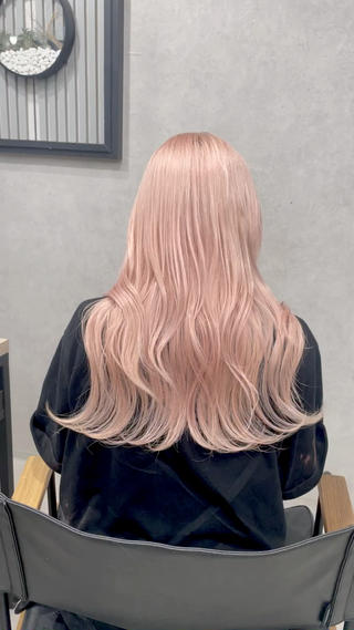 ロング 🎀ブリーチ/ エクステ/渋谷🎀のヘアスタイル