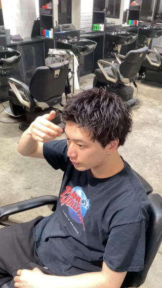 ショート メンズ メンズ専門美容師 BORDO/神谷のヘアスタイル