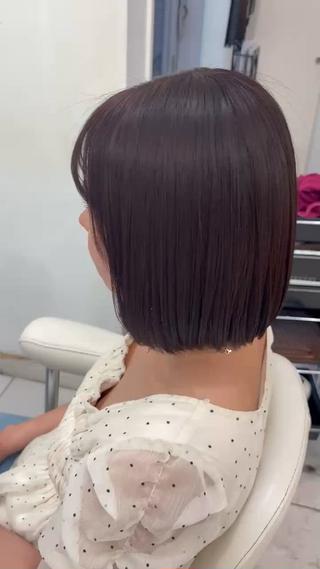 セミロング 横須賀中央人気カラー /くるみ🎀‎🤍のヘアスタイル