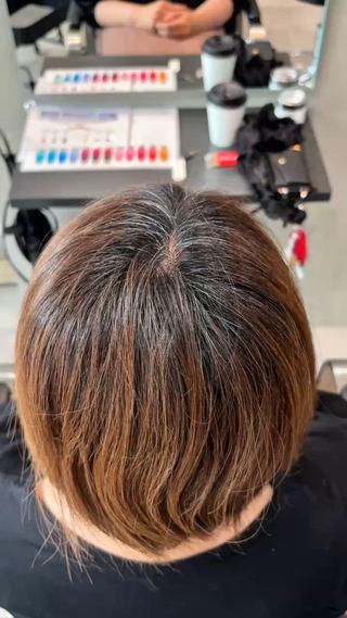 ショート カラー ショート/似合わせ/ 豊中/髙井のヘアスタイル