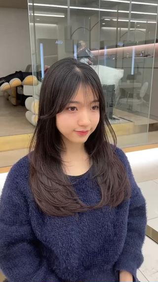 ロング 透明感カラー/銀座 🖤かりん🖤COAのヘアスタイル