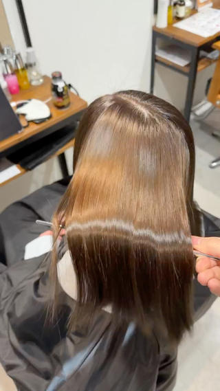 ミディアム 北野谷 篤のヘアスタイル