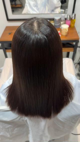 セミロング 北野谷 篤のヘアスタイル