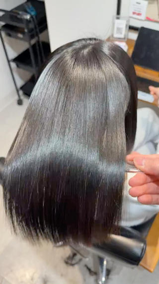 ミディアム 北野谷 篤のヘアスタイル