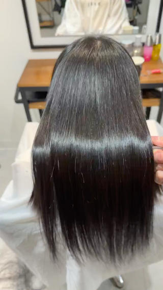 セミロング 北野谷 篤のヘアスタイル
