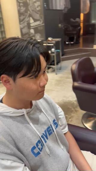 ショート メンズ 岩永 大夢のヘアスタイル