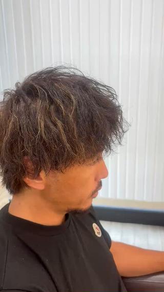 メンズ CREA渋沢 モデル募集🌺アイナのヘアスタイル