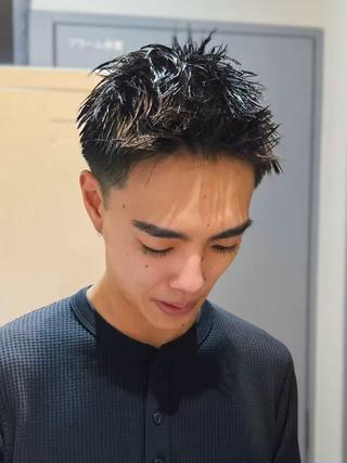 ショート カラー メンズ 💈メンズカット💈 No.1💈坂元のヘアスタイル