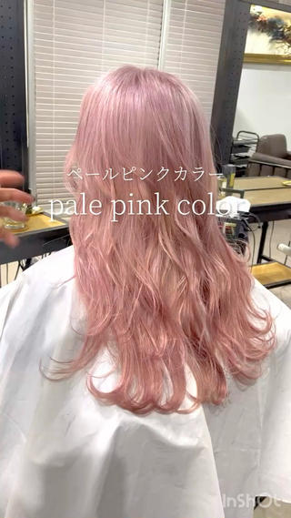 #ペールピンク#ピンクベージュ#ホワイトピンク#ピンクカラー