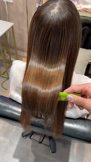 ロング quill クイル　ツボイタクマのヘアスタイル