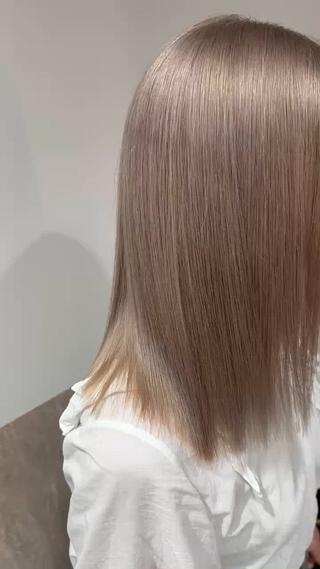 ミディアム quill クイル　ツボイタクマのヘアスタイル