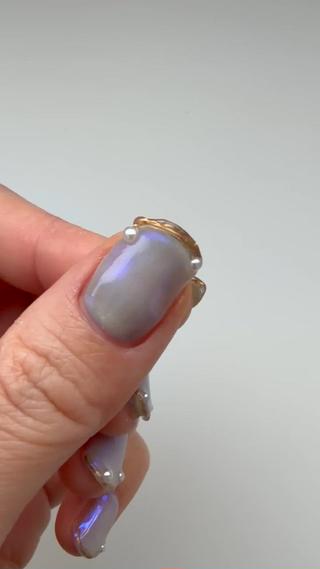 ショート nail salon 無色透明のネイルデザイン