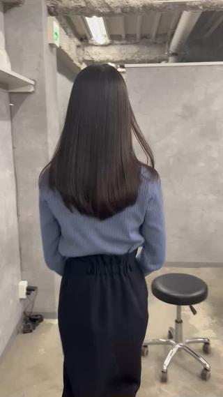 ロング 松下 純也のヘアスタイル