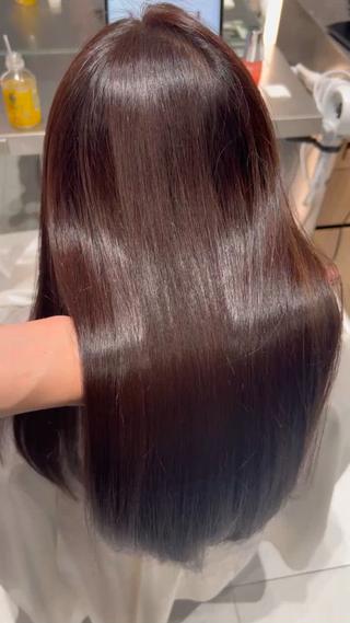 ロング カラー 清水 翔太のヘアスタイル