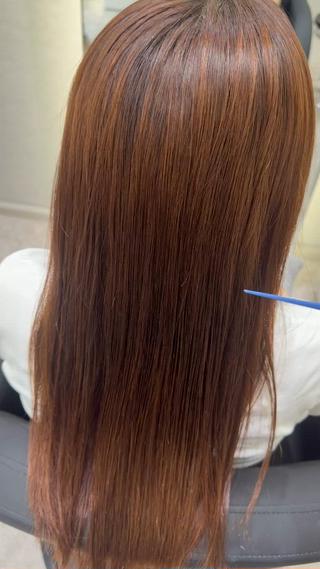 ロング 平田 七海のヘアスタイル