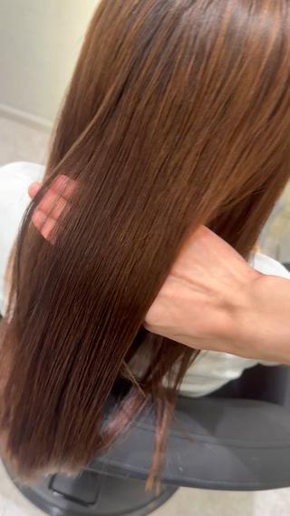 ロング 平田 七海のヘアスタイル