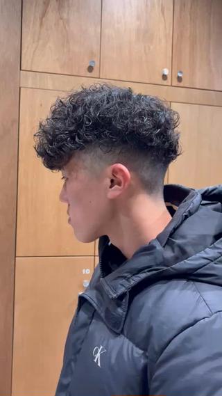 パーマ メンズ fifth 清水睦月のヘアスタイル