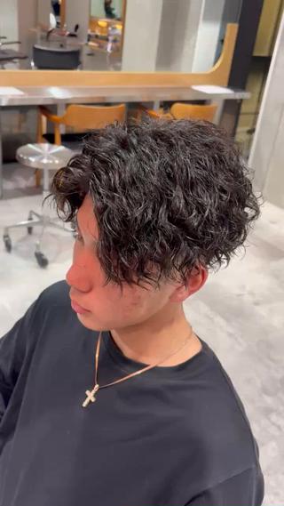 パーマ メンズ fifth 清水睦月のヘアスタイル