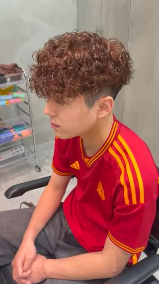 パーマ メンズ fifth 清水睦月のヘアスタイル
