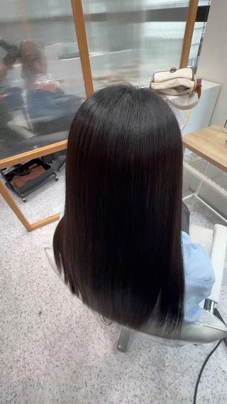 セミロング 美髪矯正/髪質改善 /氏原のヘアスタイル
