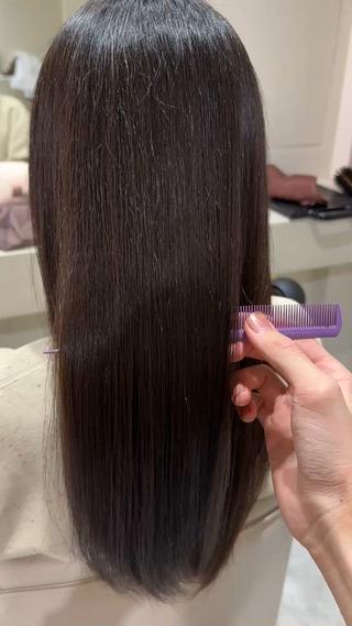 ロング 上野 秀のヘアスタイル