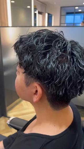 パーマ メンズ 💈きかわ あさひ💈のヘアスタイル