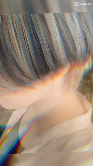 ショート カラー 🫧富田 苑実🫧のヘアスタイル