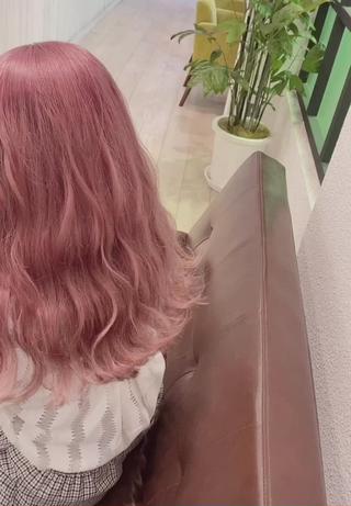 セミロング カラー esu 天満のヘアスタイル