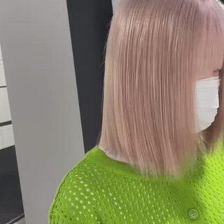 ミディアム カラー esu 天満のヘアスタイル