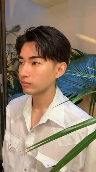 ショート メンズ 本田 央介のヘアスタイル