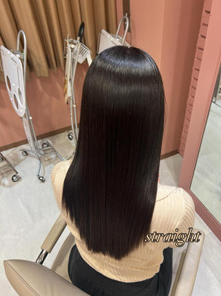 ロング 鍋島 平のヘアスタイル