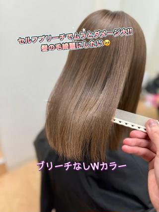 カラー ✨素髪を美しくする✨ 志賀 和雅のヘアスタイル