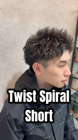 パーマ メンズ 圧倒的な仕上がり /メンズ特化はるひのヘアスタイル