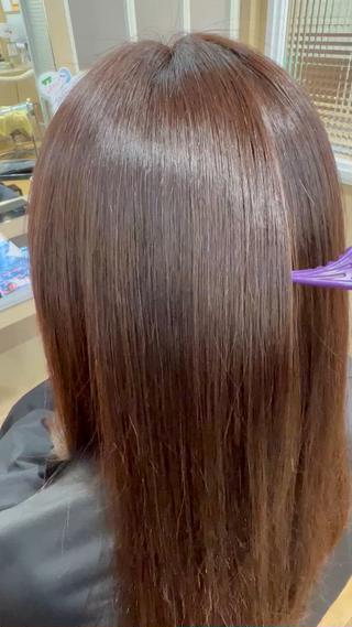 カラー 佐藤 理恵子のヘアスタイル