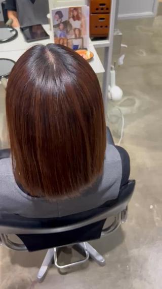 艶々オイルストレート