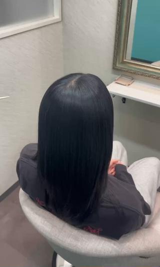 セミロング ✨髪質改善/ カラー特化びょん✨のヘアスタイル