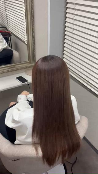 ロング ✨髪質改善/ カラー特化びょん✨のヘアスタイル