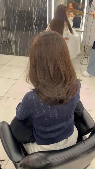 セミロング 髪質改善のプロ💟 kanonのヘアスタイル