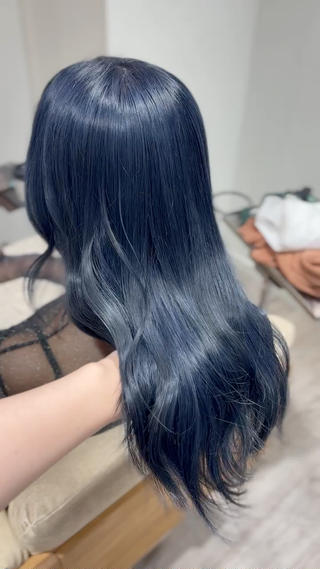 カラー ブリーチカラー/茨木 𝙨𝙖𝙠𝙞💚のヘアスタイル