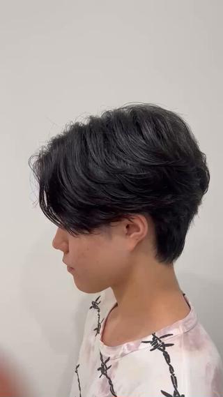 ショート メンズ ヴァンキャトル 山口裕真のヘアスタイル