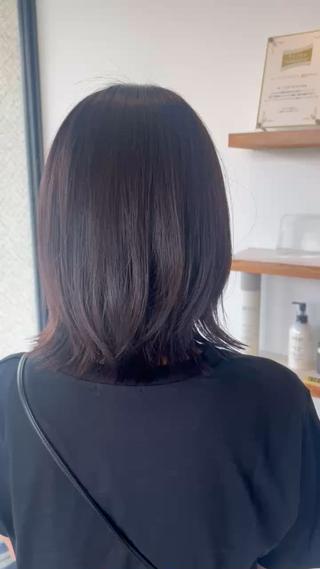 ミディアム ヴァンキャトル 山口裕真のヘアスタイル