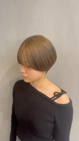 ショート カラー 山下和輝/fifth メンズパーマのヘアスタイル