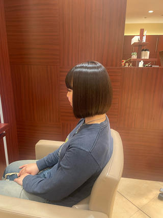 切りっぱなしbob ︎
