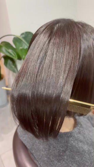 ショート 髪質改善・縮毛矯正/ 下村陽平のヘアスタイル