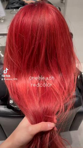 ロング カラー レイヤー MINX伊藤なず菜のヘアスタイル