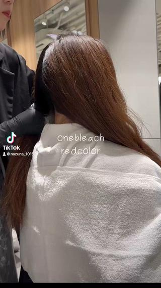 ロング カラー レイヤー MINX伊藤なず菜のヘアスタイル