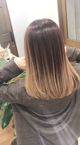 ミディアム カラー パーマ ヘアアレンジ 【ツヤ髪美容師】 ツダケイスケのヘアスタイル